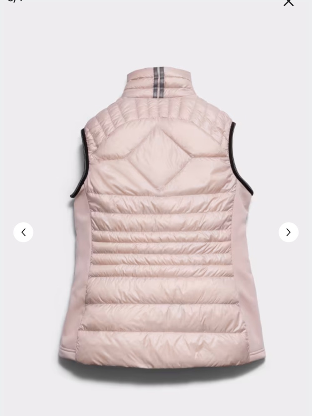 Canada Goose Hybridge Life Vest Lucent Rose Black Label NWT - Picture 6 of 7